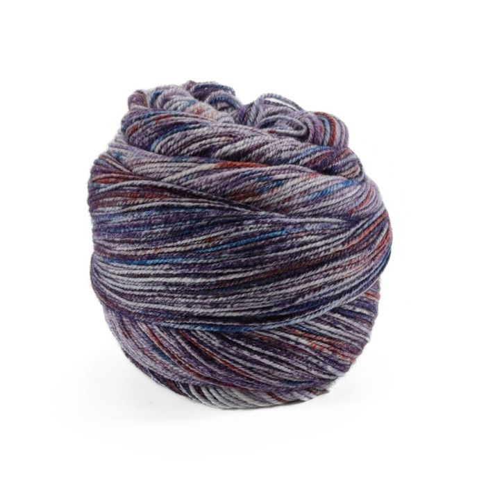 11 Пряжа Laines du Nord Paint Gradient Sock, 100г - 420м, різнокольоровий, 75% вовна, 25% нейлон