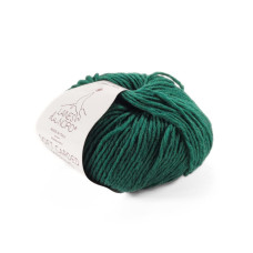 11 Пряжа Laines du Nord Soft Carded Merino, 25г - 90м, зелений, 100% вовна