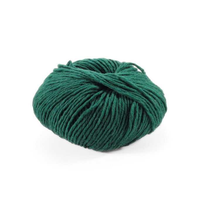 11 Пряжа Laines du Nord Soft Carded Merino, 25г - 90м, зелений, 100% вовна