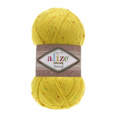 110 Пряжа Cotton Gold Tweed 100гр - 330м (Жовтий) Alize(Знятий з виробництва)