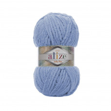 112 Пряжа Softy Plus 100гр - 120м (Блакитний) Alize(Знятий з виробництва)