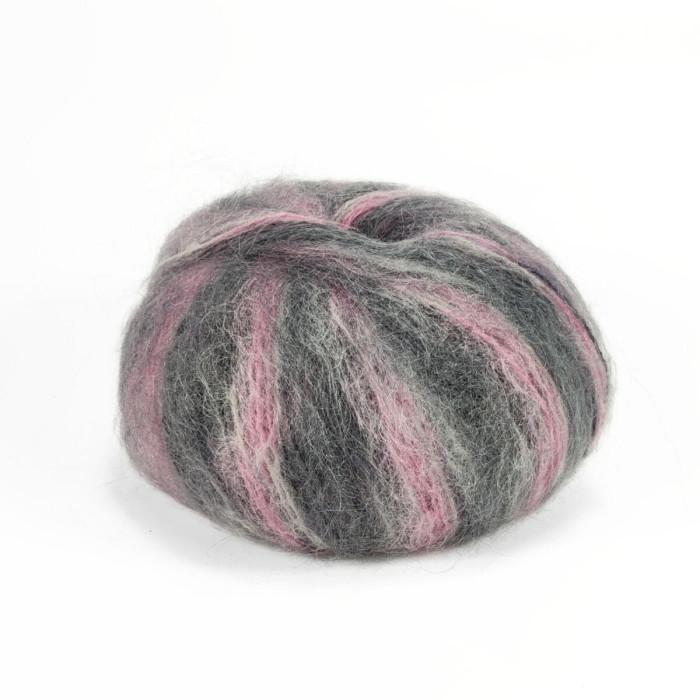 113 Пряжа Campolmi Filati Mohair Fantasie, 50г - 150м, мультіколор, 50% мохер, 50% вовна