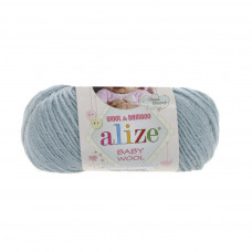 114 Пряжа Baby Wool 50гр - 175м (М`ята) Alize(Знятий з виробництва)