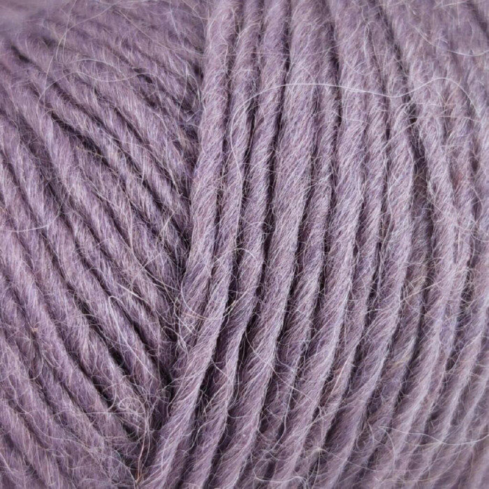 114 Пряжа Laines du Nord Andina, 50г - 175м, темно-бузковий, 50% альпака, 50% вовна