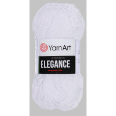 117 Пряжа Elegance 50гр - 130м (Білий) YarnArt