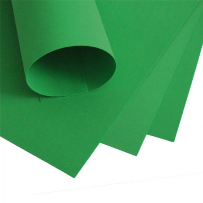 118 Фоамиран (ЕВА) товщина 1 мм, 60x70 см Зелений