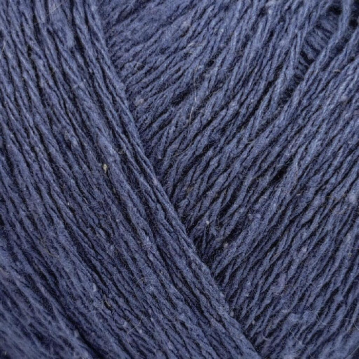 12 Пряжа Campolmi Filati Seta Bourette, 50г - 240м, джинс, 100% шовк