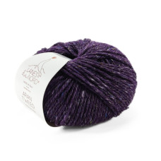 12 Пряжа Laines du Nord Aran Tweed, 50г - 90м, фіолетовий, 30% альпака файн, 50% вовна, 20% віскоза