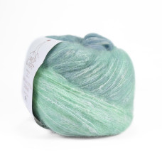12 Пряжа Laines du Nord Cashsilk Cotton Degrade, 50г - 290м, бірюзовий, 55% вовна, 22% шовк, 10% кашемір, 13% бавовна