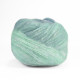 12 Пряжа Laines du Nord Cashsilk Cotton Degrade, 50г - 290м, бірюзовий, 55% вовна, 22% шовк, 10% кашемір, 13% бавовна