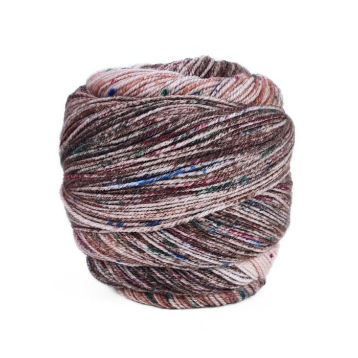 12 Пряжа Laines du Nord Paint Gradient Sock, 100г - 420м, різнокольоровий, 75% вовна, 25% нейлон
