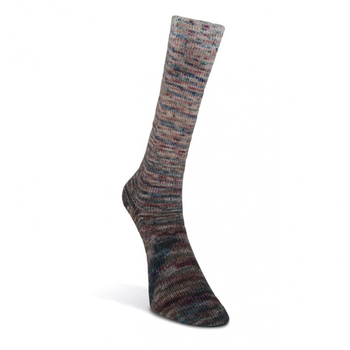 12 Пряжа Laines du Nord Paint Gradient Sock, 100г - 420м, різнокольоровий, 75% вовна, 25% нейлон
