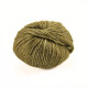 12 Пряжа Laines du Nord Silky Wool, 50г - 100м, оливковий, 80% вовна, 20% шовк