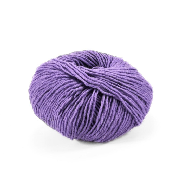 12 Пряжа Laines du Nord Soft Carded Merino, 25г - 90м, бузковий, 100% вовна