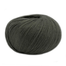 12 Пряжа Laines du Nord Soft Lino, 50г - 135м, антрацит, 80% льон, 20% бавовна