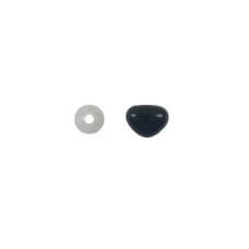 12 SNOU (носик) black Circulo - Носик чорний 12 мм, пластик