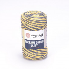 1203 Пряжа Macrame Cotton Jazzy 250гр - 225м (різнокольорова). Yarnart(Знятий з виробництва)