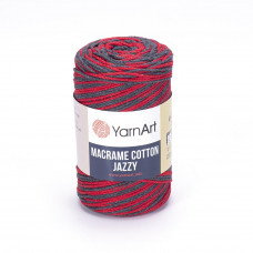 1205 Пряжа Macrame Cotton Jazzy 250гр - 225м (різнокольорова). Yarnart(Знятий з виробництва)