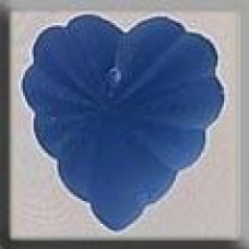 12071 Mill Hill Treasures Декоративна намистина, Frosted Starburst Heart Matte Sapphire, 1 шт