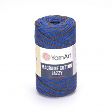 1208 Пряжа Macrame Cotton Jazzy 250гр - 225м (різнокольорова). Yarnart(Знятий з виробництва)