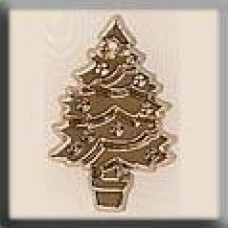 12106 Mill Hill Treasures Декоративна намистина, Ghrestmas Tree Gold, 1 шт