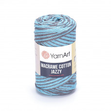 1212 Пряжа Macrame Cotton Jazzy 250гр - 225м (різнокольорова). Yarnart(Знятий з виробництва)