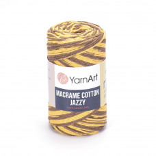 1214 Пряжа Macrame Cotton Jazzy 250гр - 225м (різнокольорова). Yarnart(Знятий з виробництва)