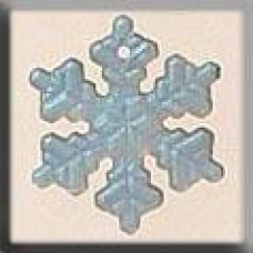 12162 Mill Hill Treasures Декоративна намистина, Medium Snowflake Mt Crystal AB, 1 шт