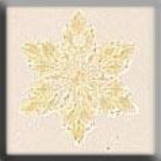 12163 Mill Hill Treasures Декоративна намистина, Small Snowflake Glacier Blue, 1 шт