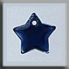 12173 Mill Hill Treasures Декоративна намистина, Small Flat Star Royal Blue, 1 шт