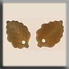 12203 Mill Hill Treasures Декоративна намистина, Medium Leaf Matte Topaz, 2 шт