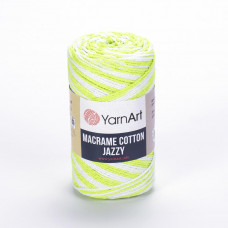 1221 Пряжа Macrame Cotton Jazzy 250гр - 225м (різнокольорова). Yarnart(Знятий з виробництва)