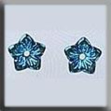 12223 Mill Hill Treasures Декоративна намистина, Jasmine Flower Light Sapphire AB, 2 шт