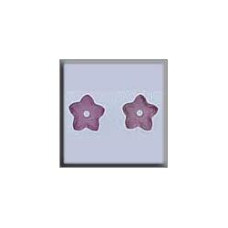 12233 Mill Hill Treasures Декоративна намистина, Forget Me Not Blue Fuschia, 2 шт