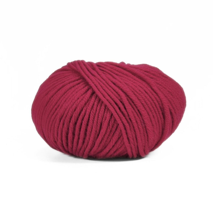 12246 Пряжа Lana Gatto Maxi Soft, 50г - 90м, вишня, 100% меринос екстрафайн