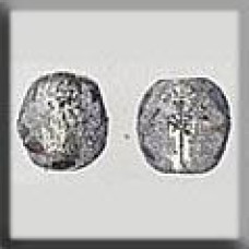 12248 Mill Hill Treasures Декоративна намистина, Round Cut lined Bead Crystal/Silver, 2 шт