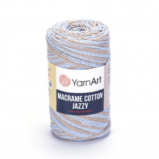 1225 Пряжа Macrame Cotton Jazzy 250гр - 225м (різнокольорова). Yarnart(Знятий з виробництва)