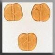 12253 Mill Hill Treasures Декоративна намистина, Flat Baroque Bead Ruby, 3 шт