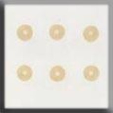 12289 Mill Hill Treasures Декоративна намистина, Round Bead Matte Smokey Topaz, 6 шт