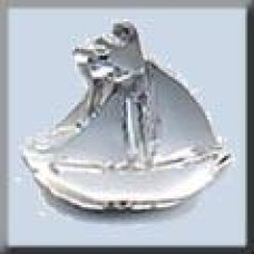 12303 Mill Hill Treasures Декоративна намистина, Sailboat Matte Crystal, 1 шт