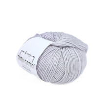 12504 Пряжа Lana Gatto Feeling, 50г - 140м, сіро-блакитний, 70% вовна, 20% шовк, 10% кашемір