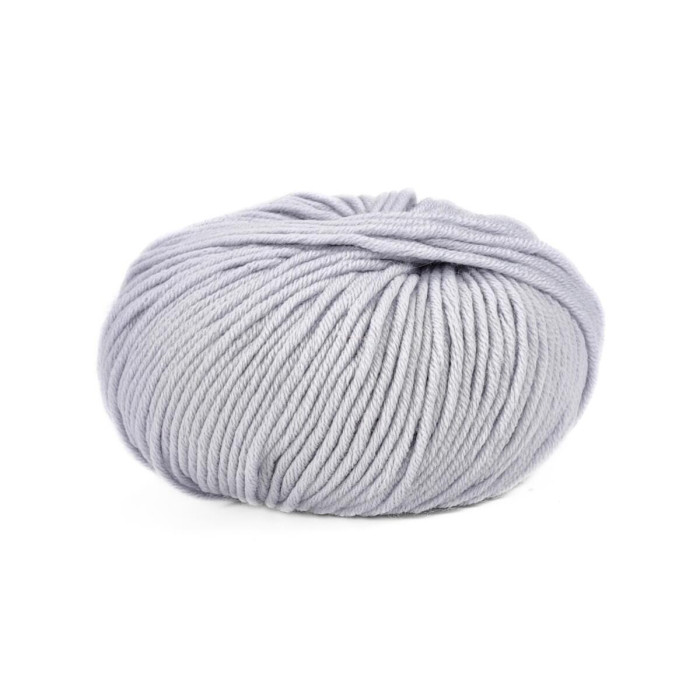 12504 Пряжа Lana Gatto Maxi Soft, 50г - 90м, перламутрово-сірий, 100% меринос екстрафайн