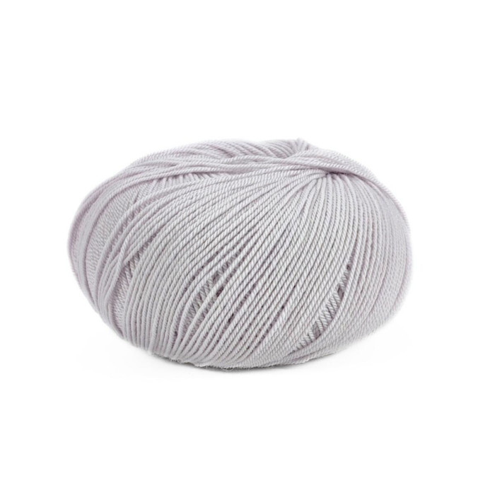 12504 Пряжа Lana Gatto Perlata D`Australia, 50г - 233м, перлинно-сірий, 100% вовна