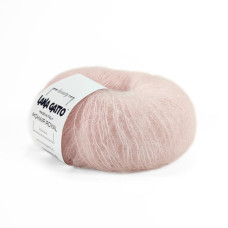 12921 Пряжа Lana Gatto Mohair Royal, 25г - 215м, французька троянда, 80% кід мохер, 20% нейлон