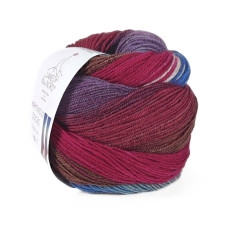 13 Пряжа Laines du Nord Harmonious Sock, 100г - 420м, різнокольоровий, 75% вовна, 25% нейлон