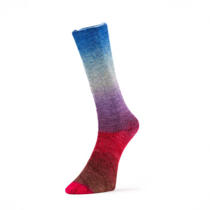 13 Пряжа Laines du Nord Harmonious Sock, 100г - 420м, різнокольоровий, 75% вовна, 25% нейлон