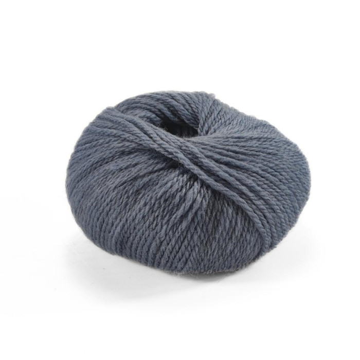 13 Пряжа Laines du Nord Mercerized Merino, 50г - 125м, маренго, 100% вовна