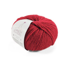 13 Пряжа Laines du Nord Merino Yak, 50г - 115м, вишневий, 15% альпака, 15% як, 70% вовна