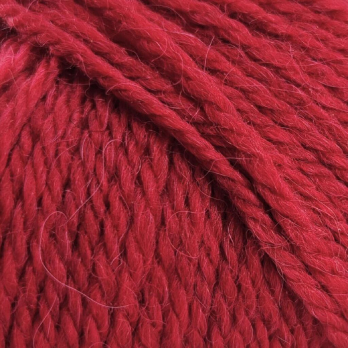 13 Пряжа Laines du Nord Merino Yak, 50г - 115м, вишневий, 15% альпака, 15% як, 70% вовна