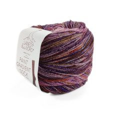 13 Пряжа Laines du Nord Paint Gradient Sock, 100г - 420м, різнокольоровий, 75% вовна, 25% нейлон